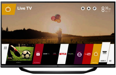 LG 55UF770V 55 Inch 4K Ultra HD Freeview HD Smart TV